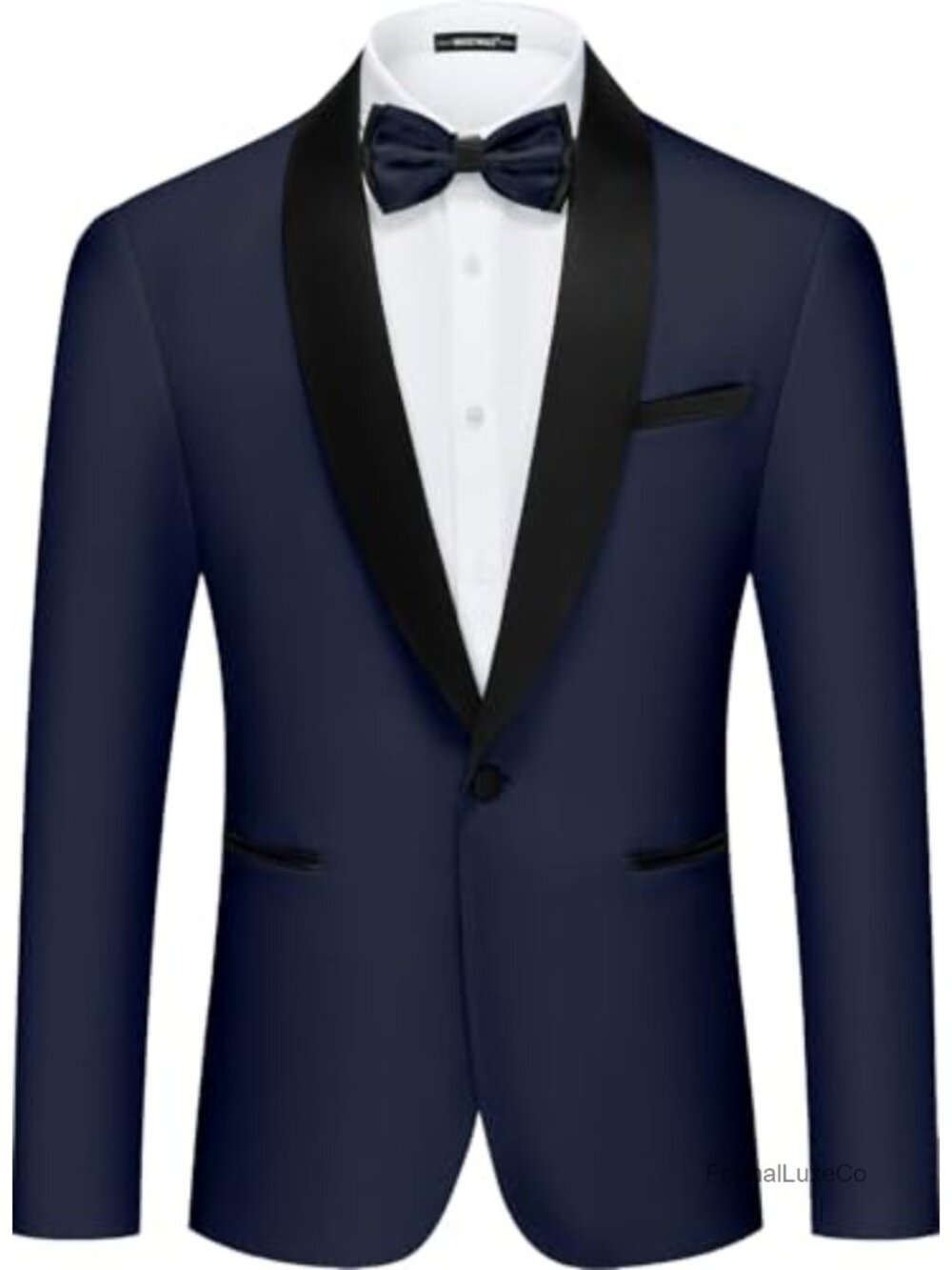Mens Tuxedo Jacket Shawl Lapel Slim Fit Blazer for Wedding Prom